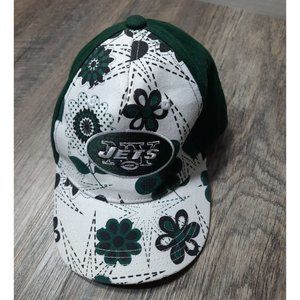 New York Jets Official NFL Apparel Toddler  OSFM Adjustable Hat Cap floral